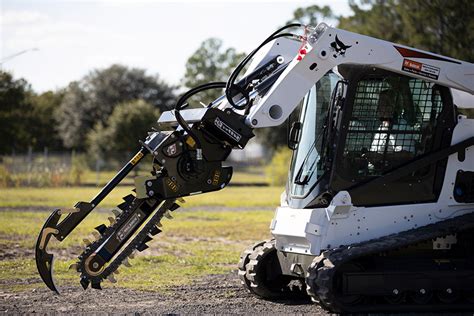 dedicated trencher vs skid steer attachment|trenching attachment for skid steer.